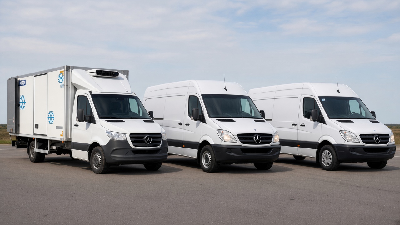 Три Sprinter VANTAZH GO на рейсі